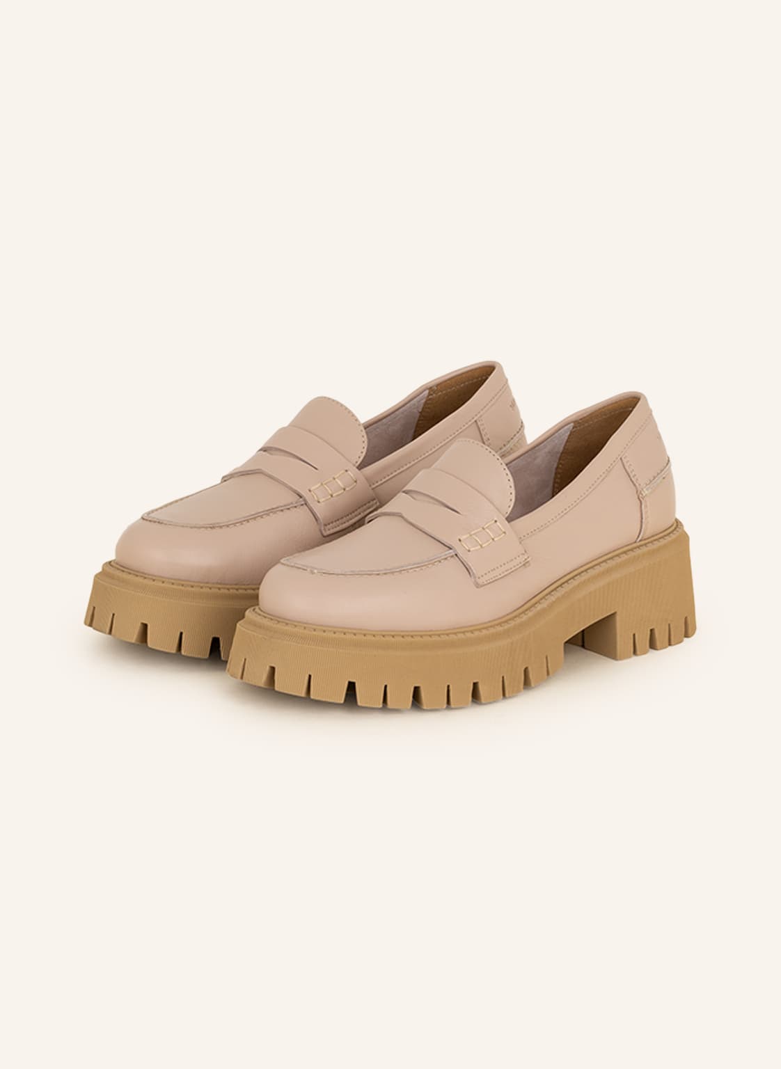 Image of Marc O'polo Plateau-Loafer beige