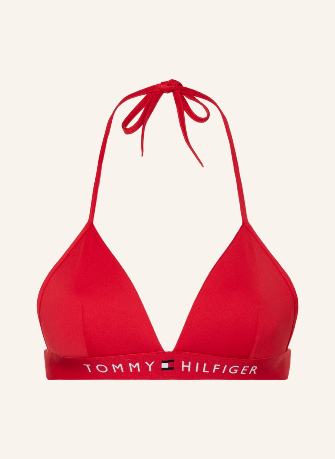 Image of Tommy Hilfiger Triangel-Bikini-Top rot