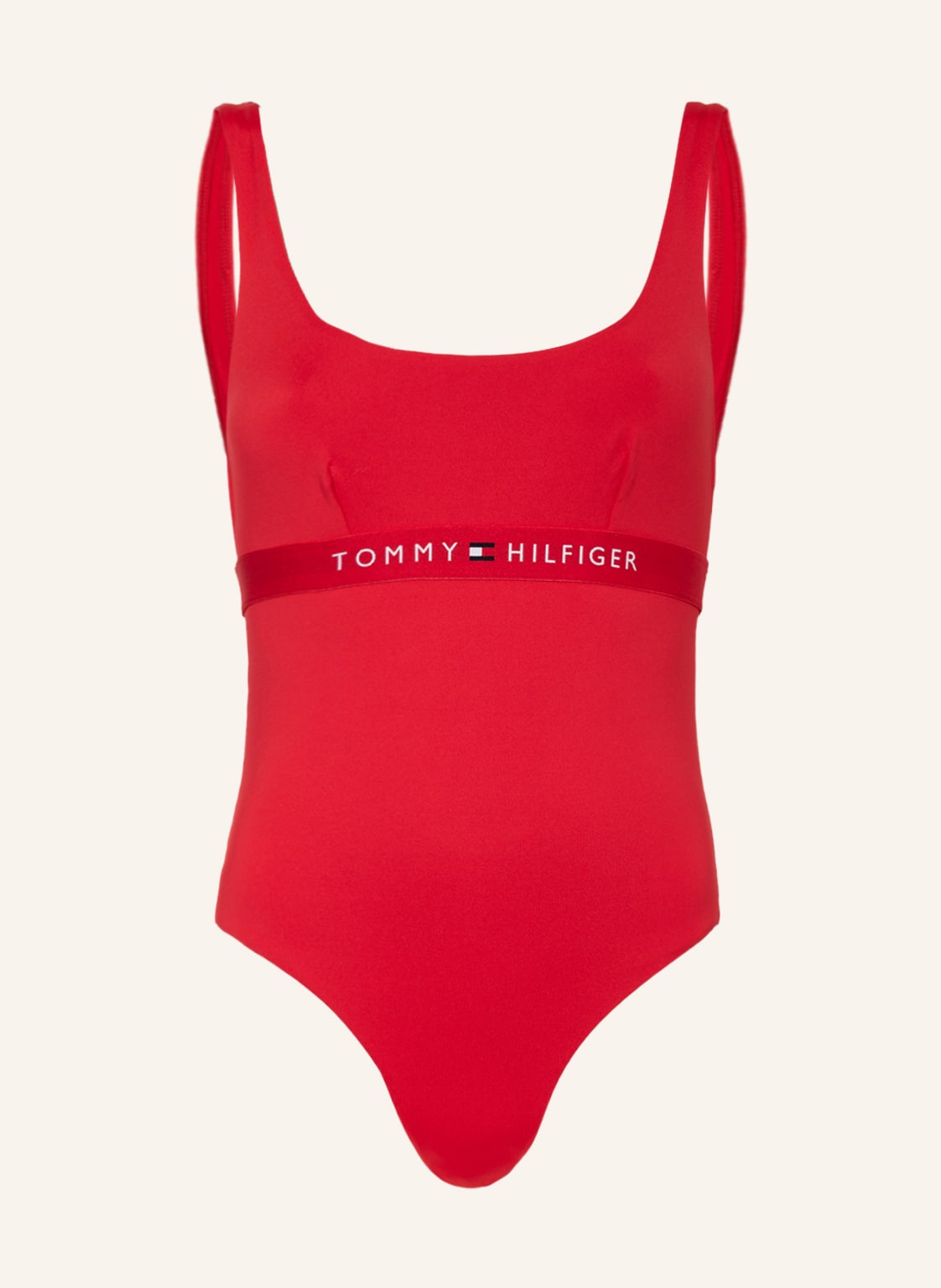 Image of Tommy Hilfiger Badeanzug rot