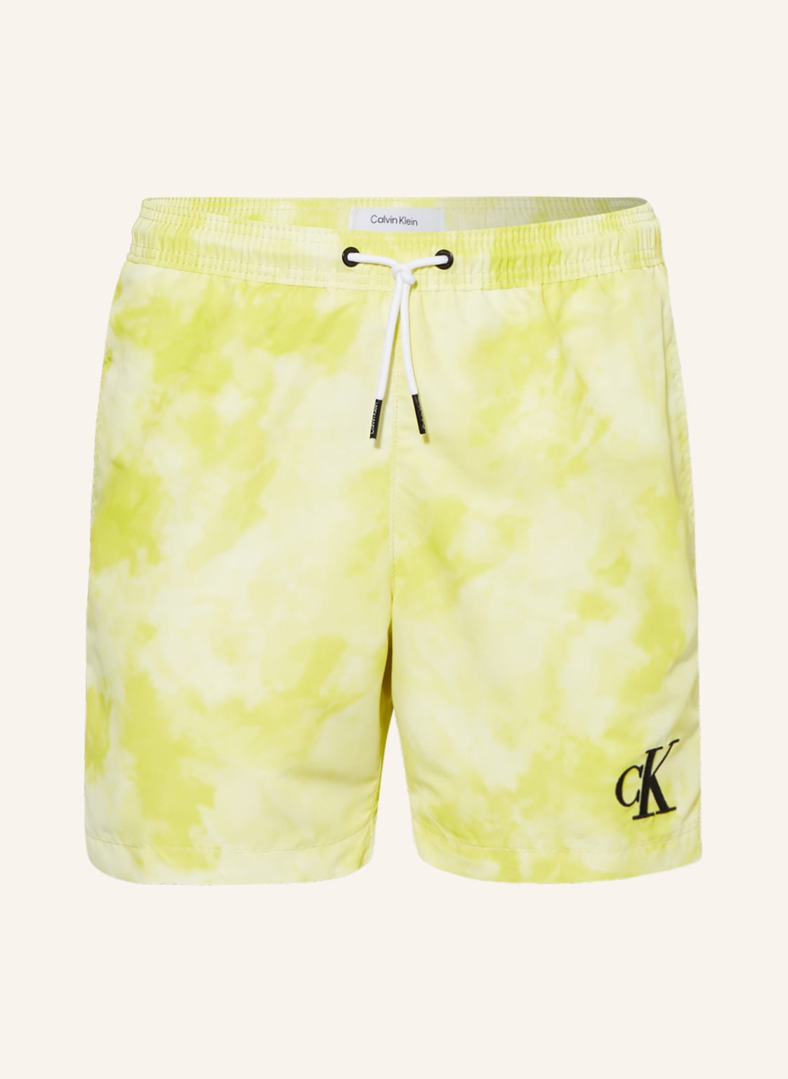 Image of Calvin Klein Badeshorts Ck Authentic gelb