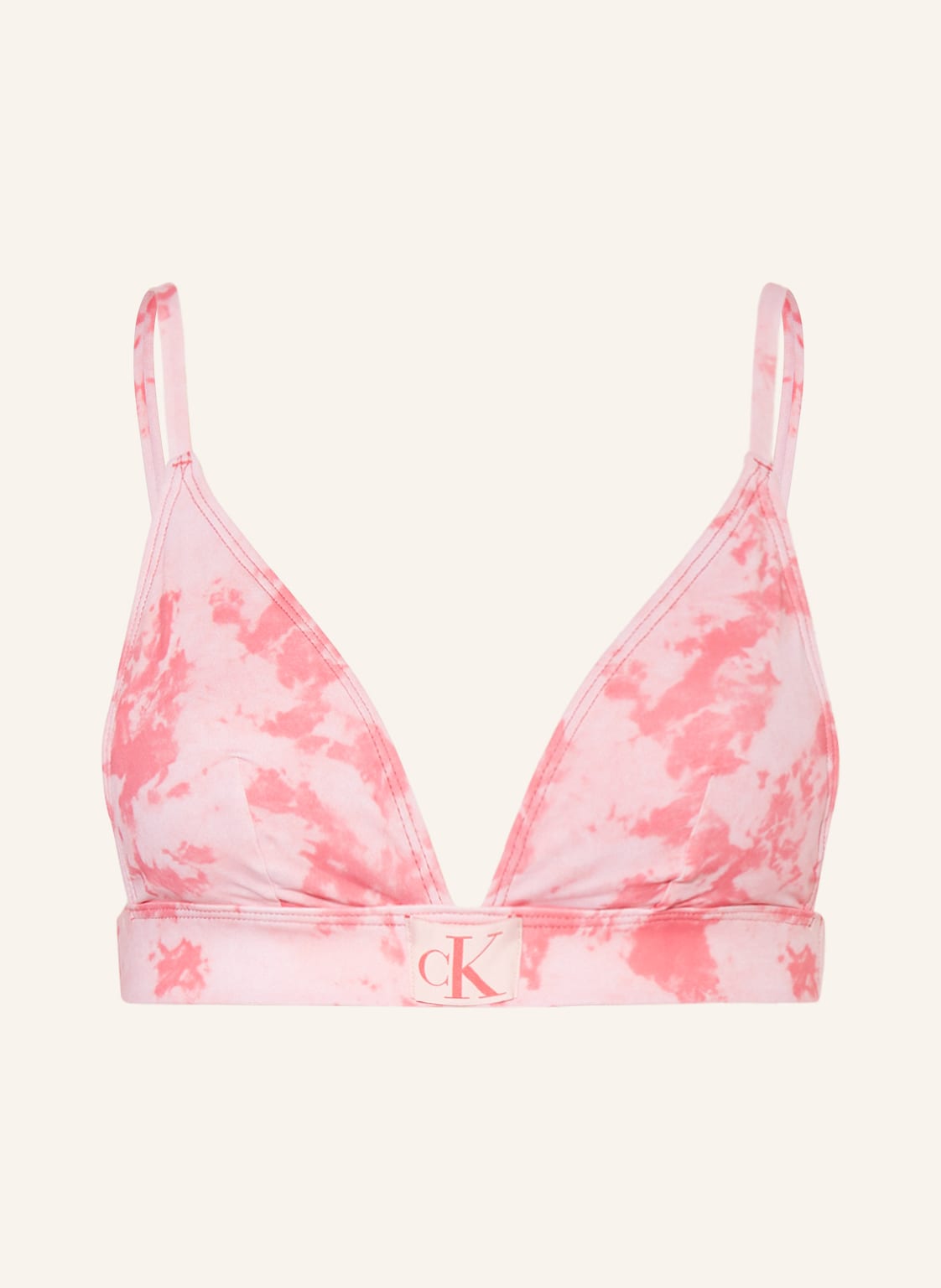 Image of Calvin Klein Bralette-Bikini-Top Ck Authentic pink