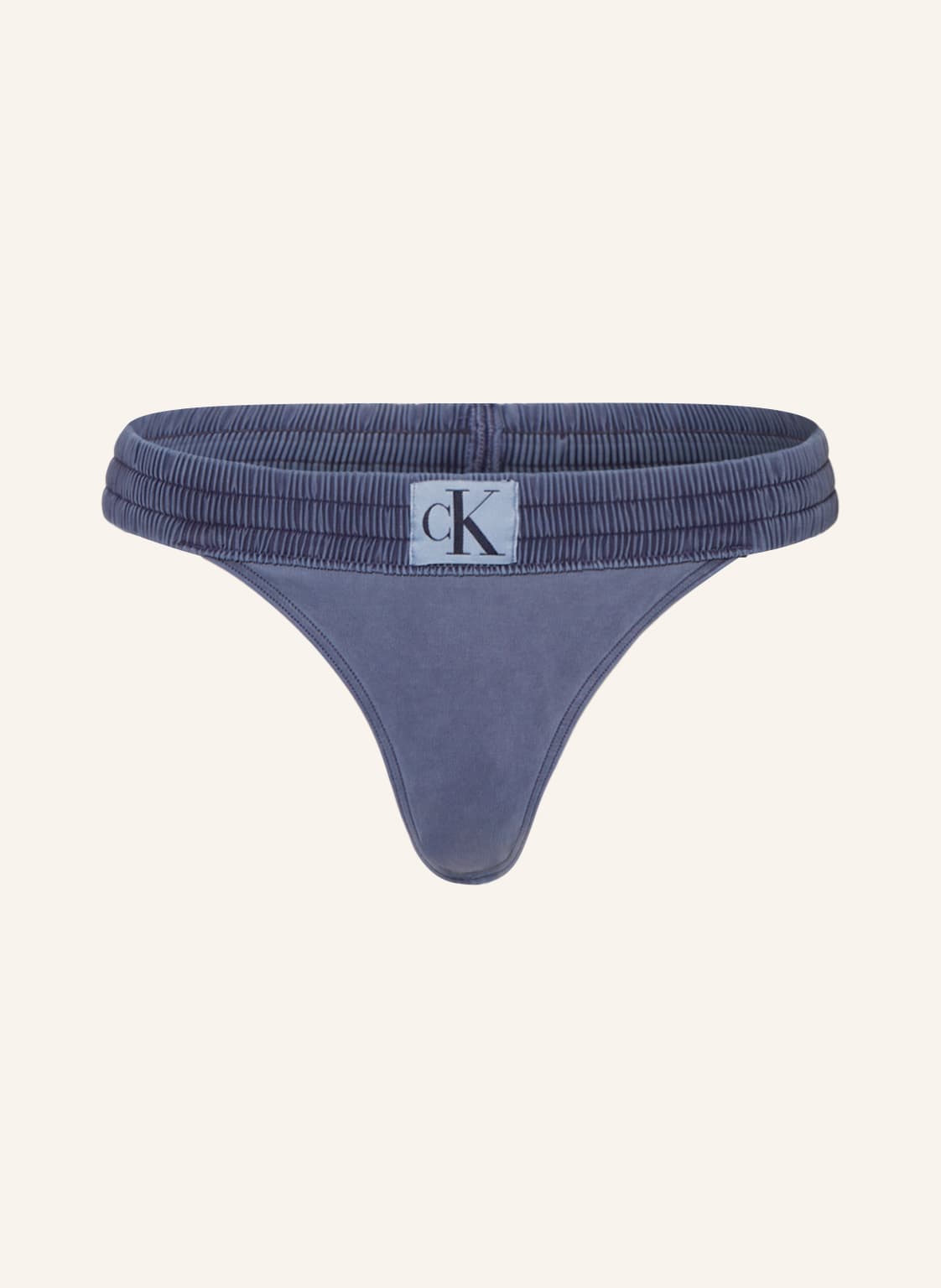 Image of Calvin Klein Brazilian-Bikini-Hose Ck Authentic blau