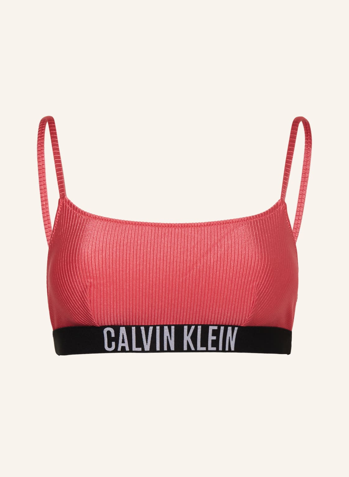 Image of Calvin Klein Bustier-Bikini-Top Intense Power pink