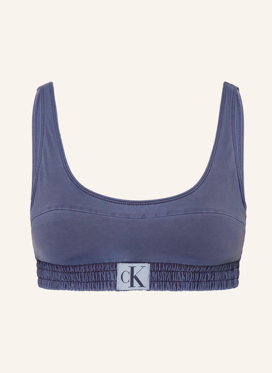 Image of Calvin Klein Bustier-Bikini-Top Ck Authentic blau