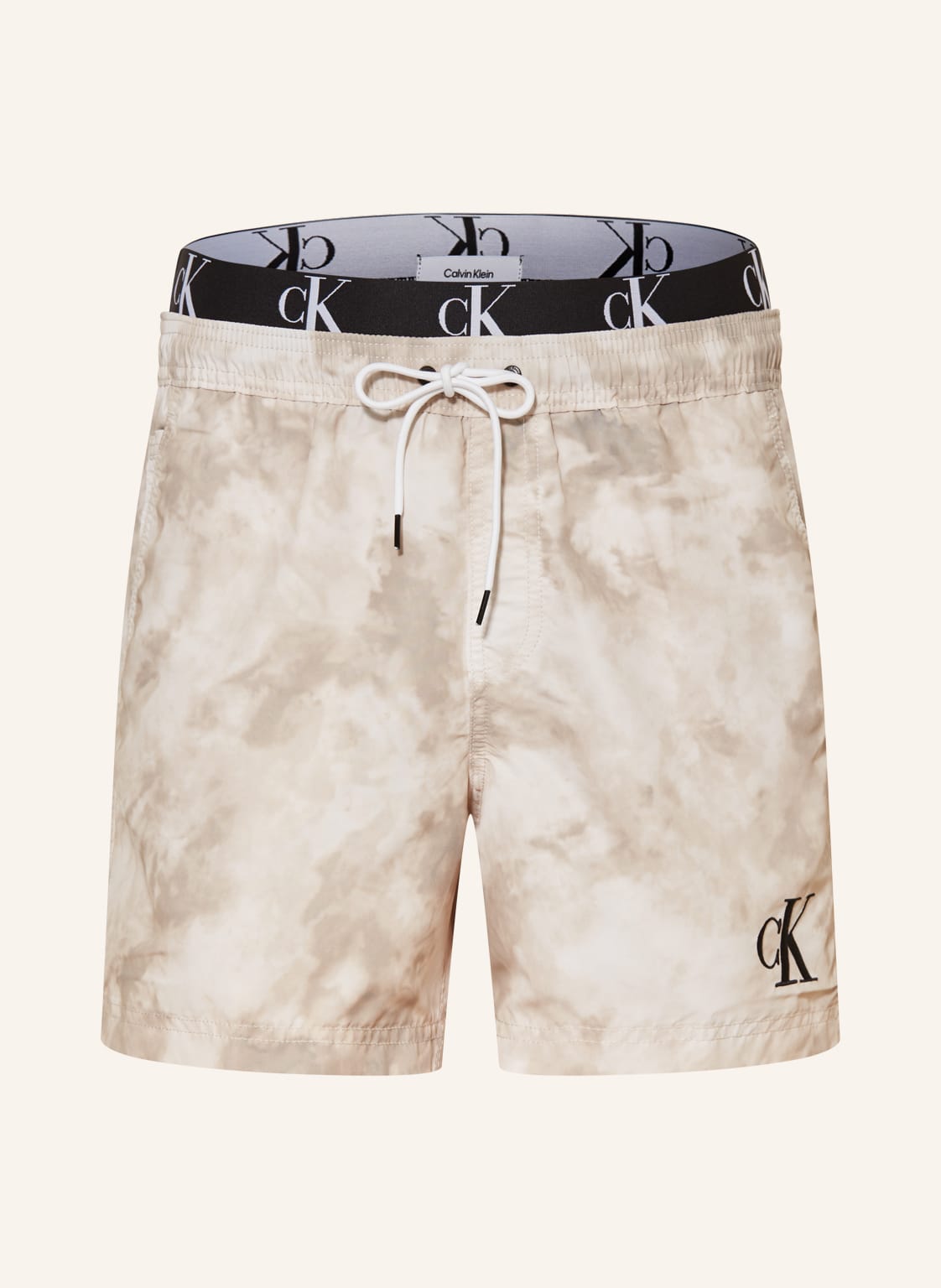 Image of Calvin Klein Badeshorts Ck Authentic grau