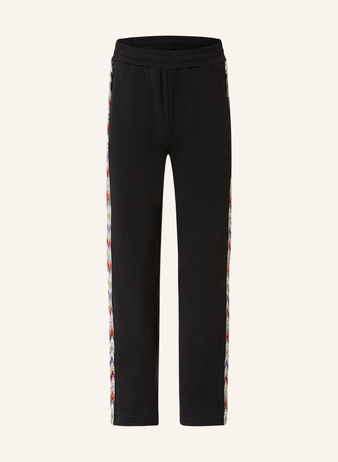 Image of Missoni Sweatpants Mit Galonstreifen schwarz