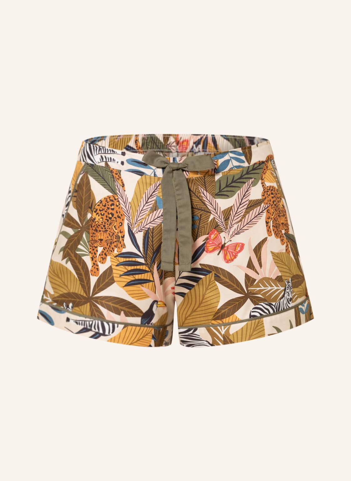 Image of Cyberjammies Schlafshorts Savannah gruen