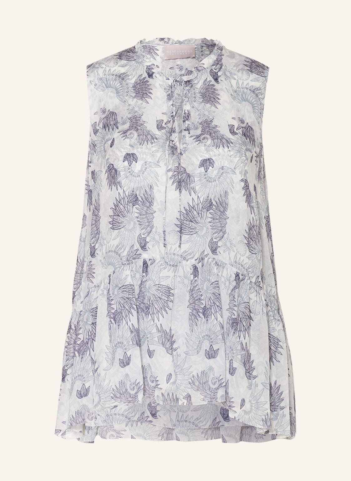 Image of Hemisphere Blusentop blau