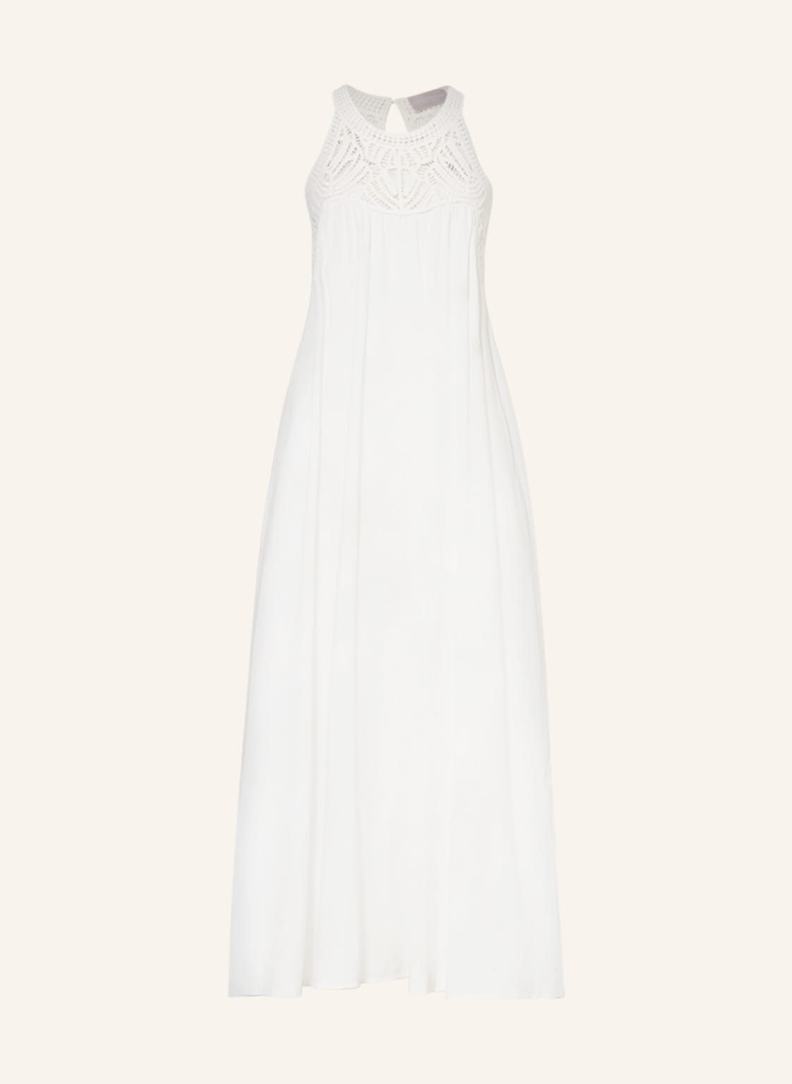 Image of Hemisphere Kleid Mit Häkelspitze weiss