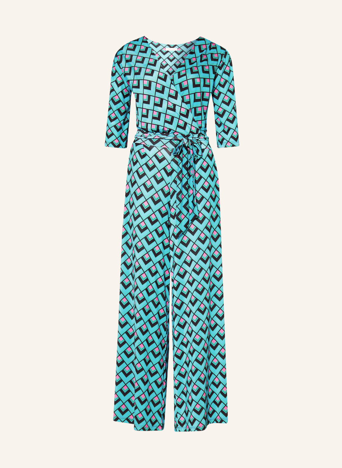 Image of Marivie Jumpsuit Ready! blau