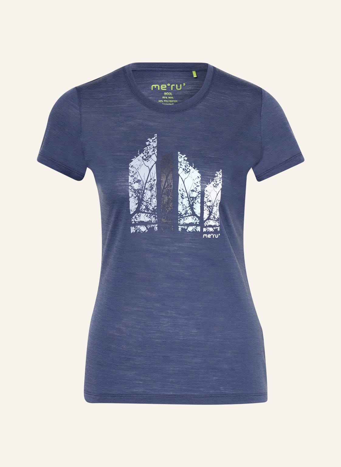 Image of Me°Ru' T-Shirt Skive blau