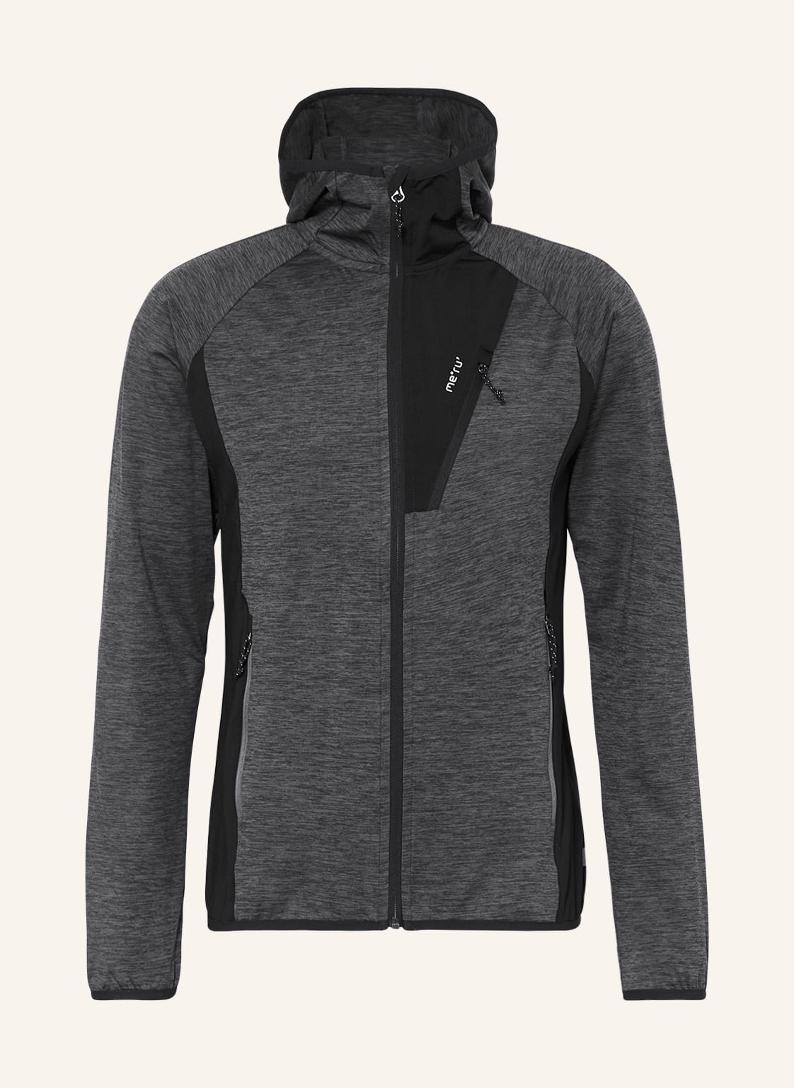 Image of Me°Ru' Fleecejacke Varde schwarz