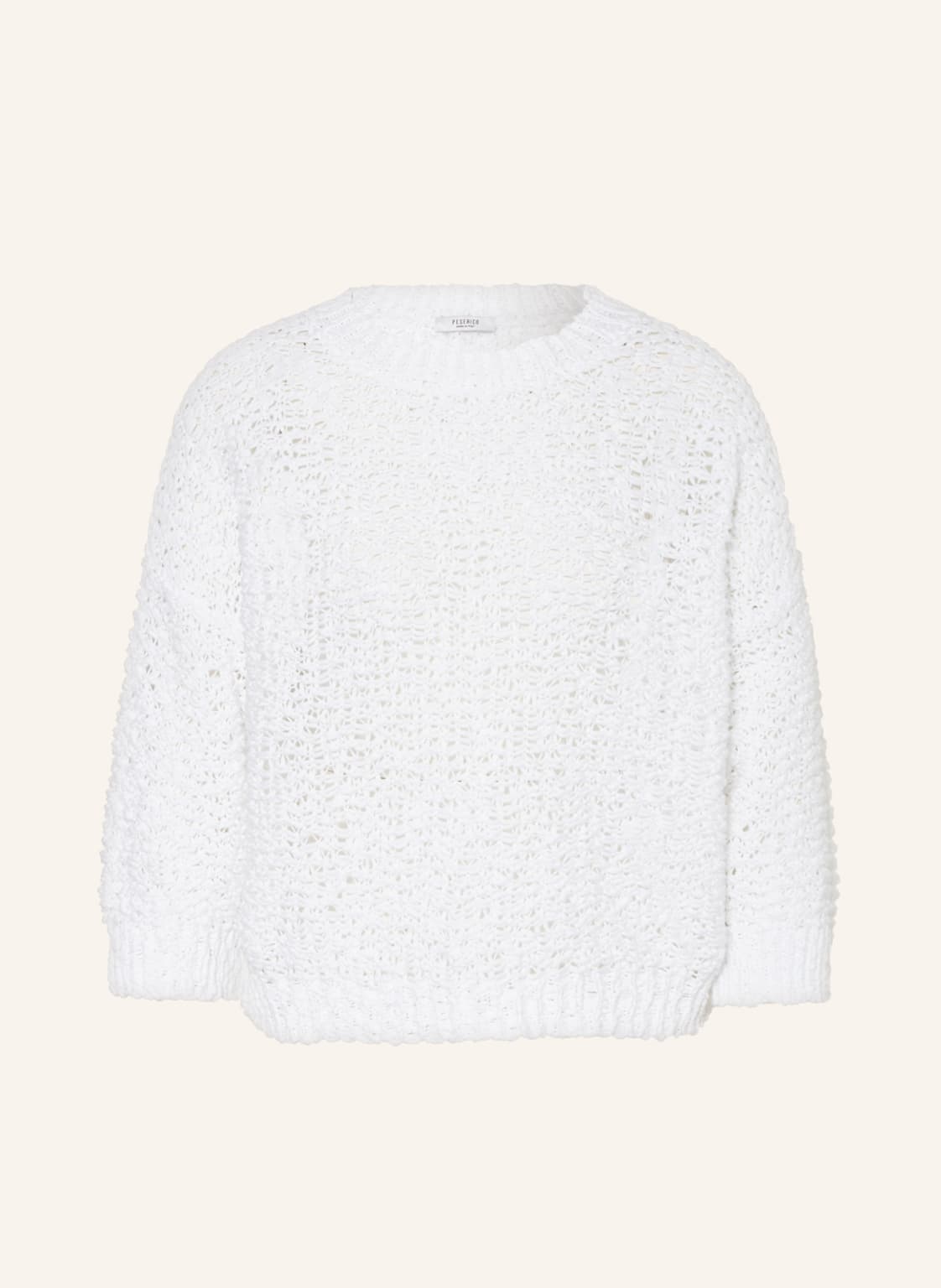 Image of Peserico Pullover Mit 3/4-Arm weiss