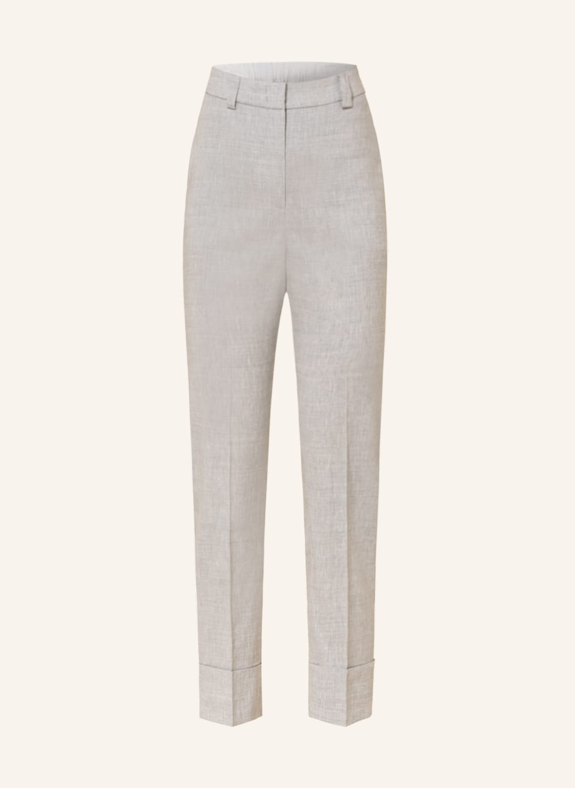 Image of Peserico Hose Mit Leinen grau