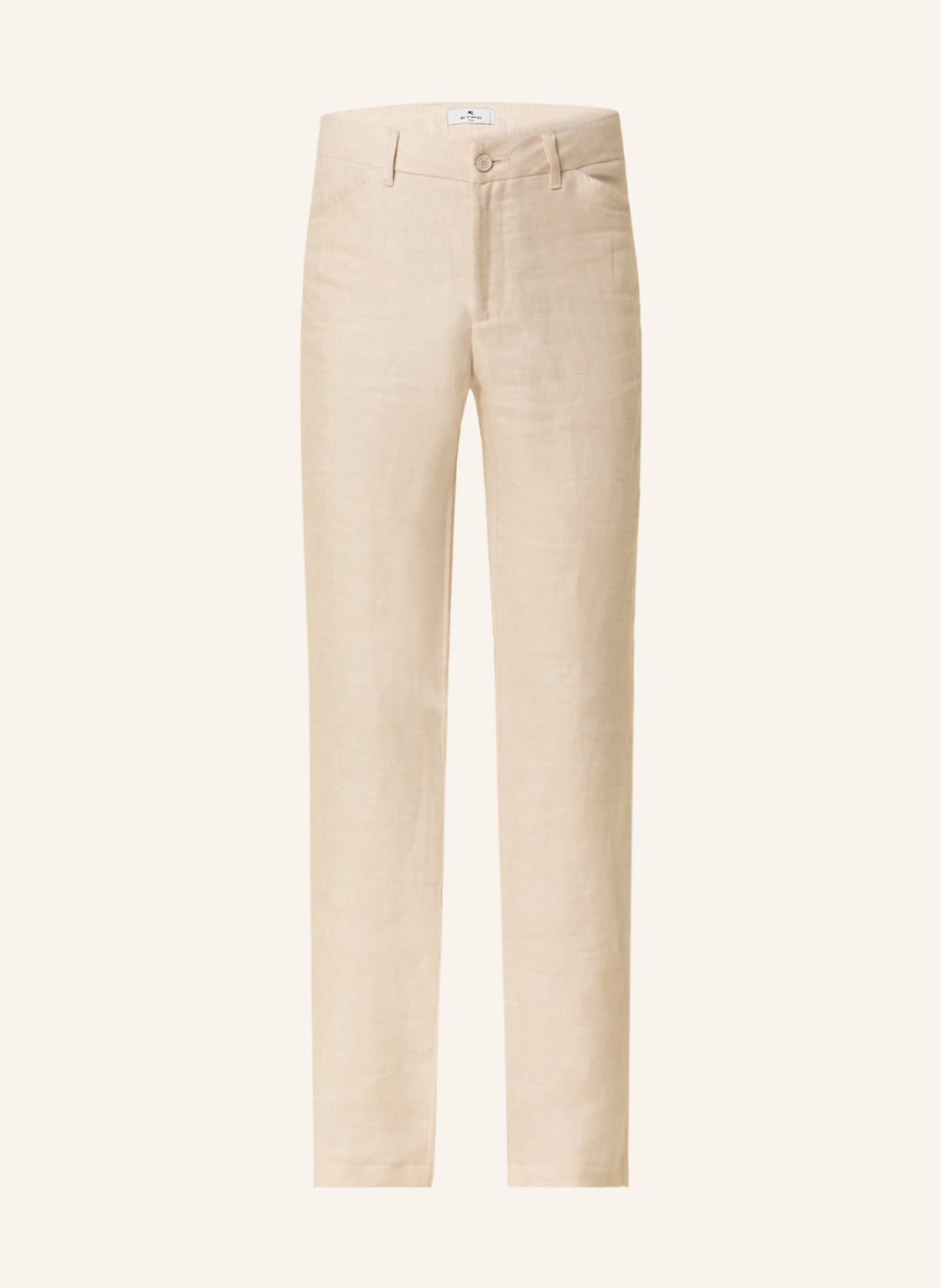 Image of Etro Leinenhose Regular Fit beige