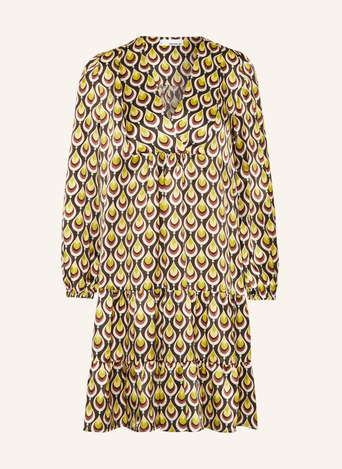 Image of Sem Per Lei Seidenkleid gruen