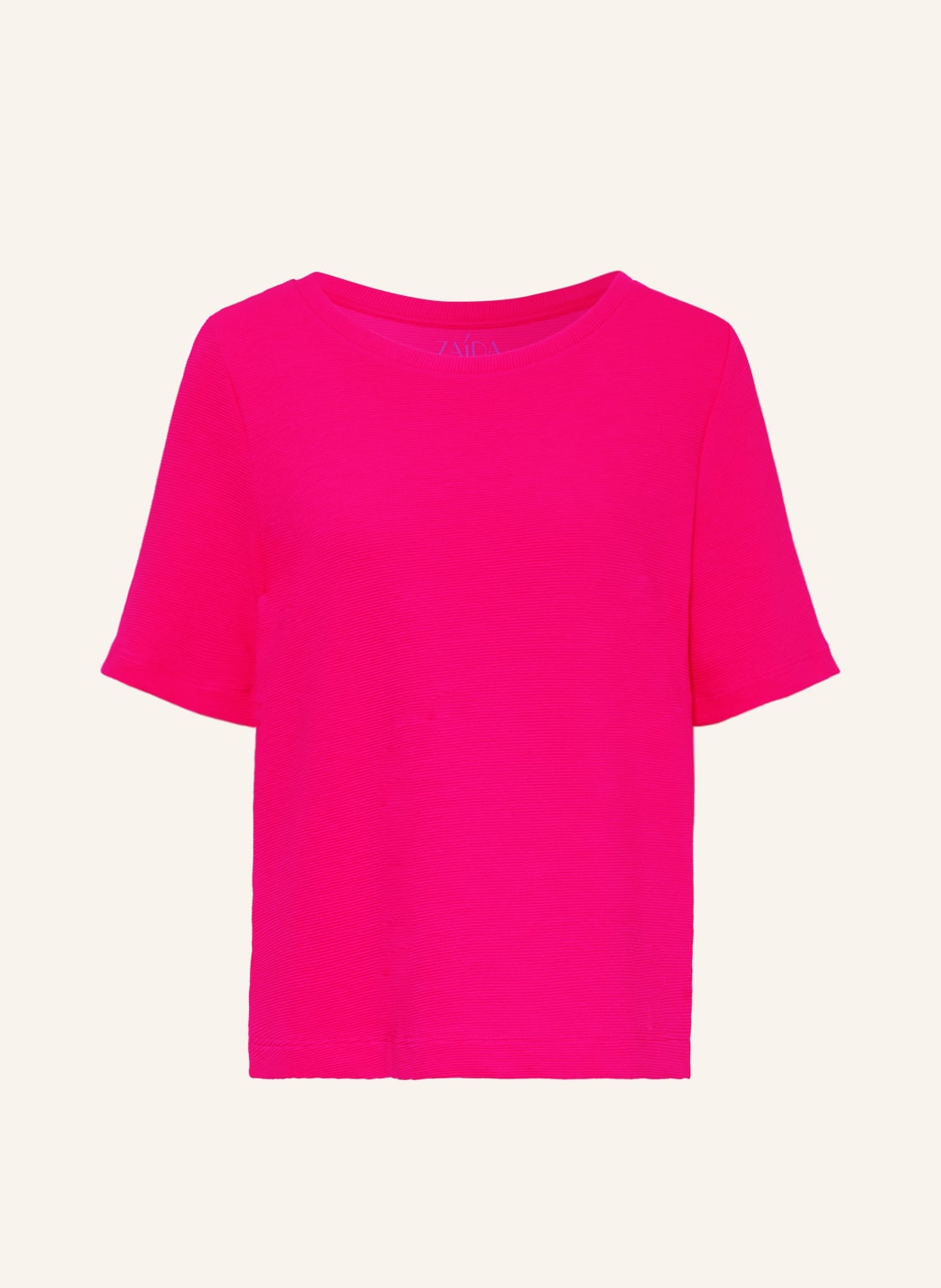 Image of Zaída T-Shirt Mit Schmucksteinen pink
