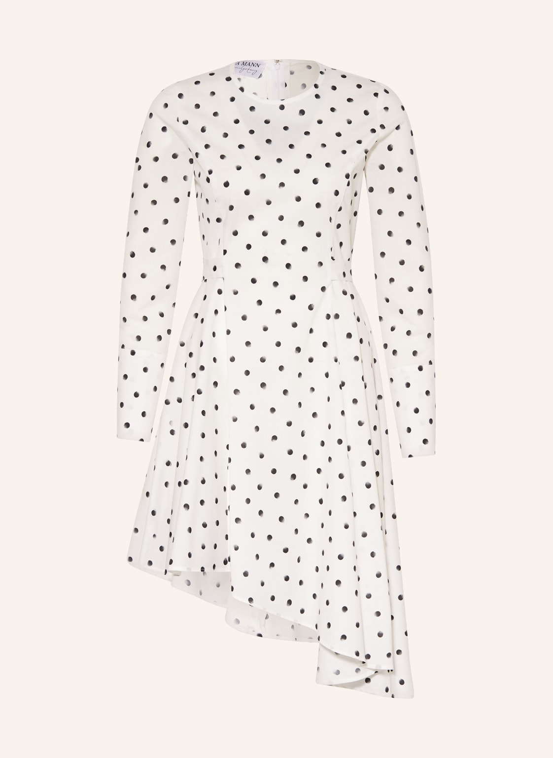 Image of Eva Mann Kleid Stelly Dots weiss