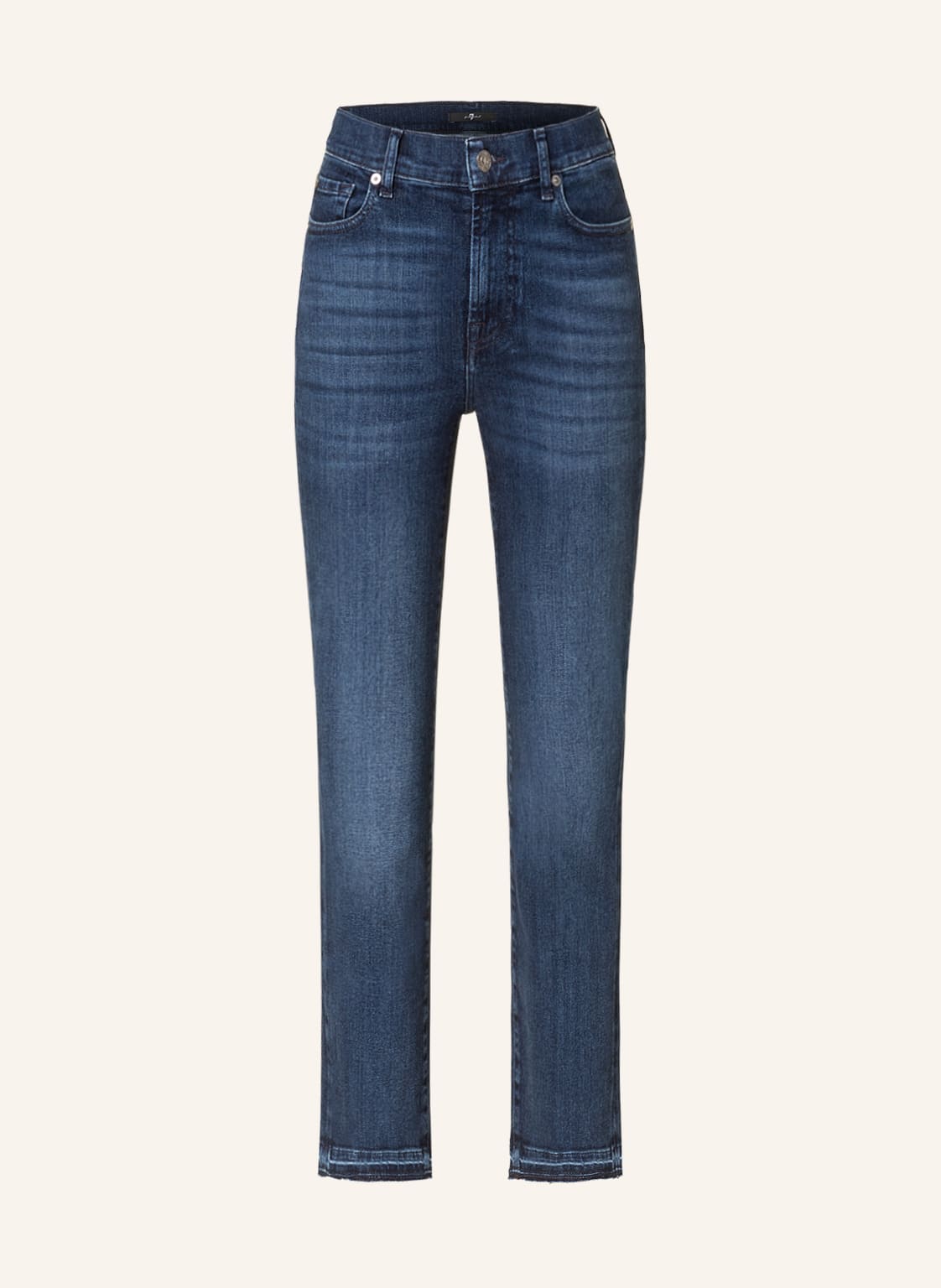 Image of 7 For All Mankind Straight Jeans Soho blau