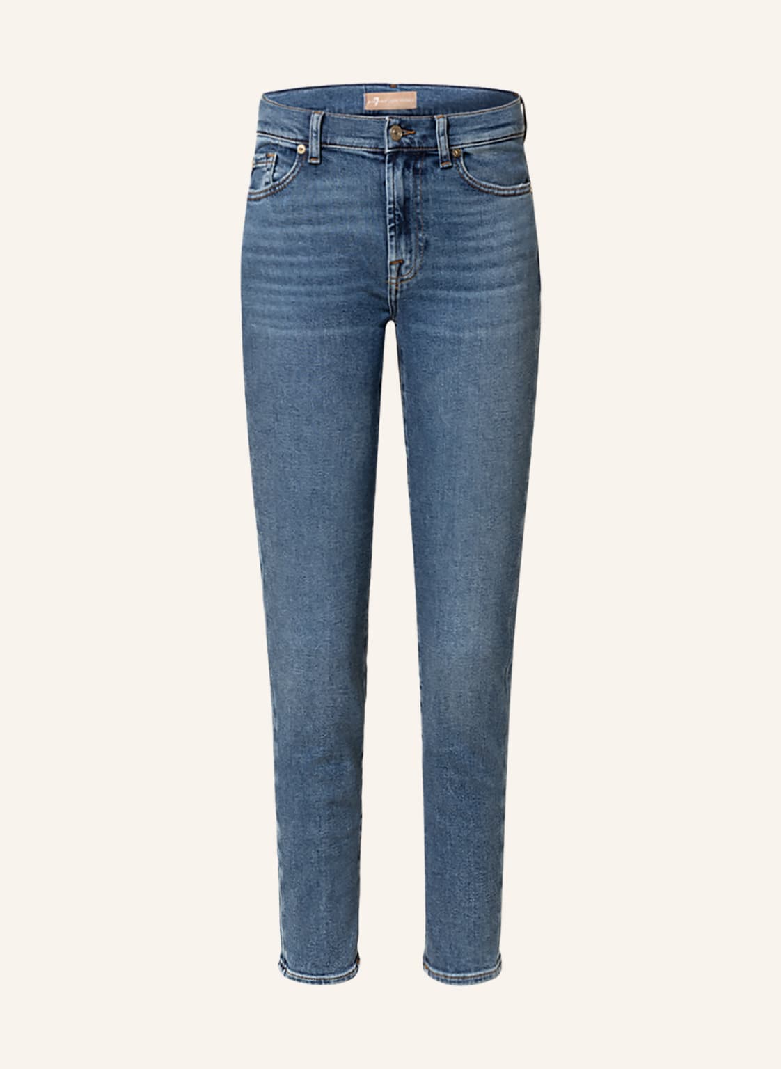 Image of 7 For All Mankind Skinny Jeans Roxanne Ankle blau