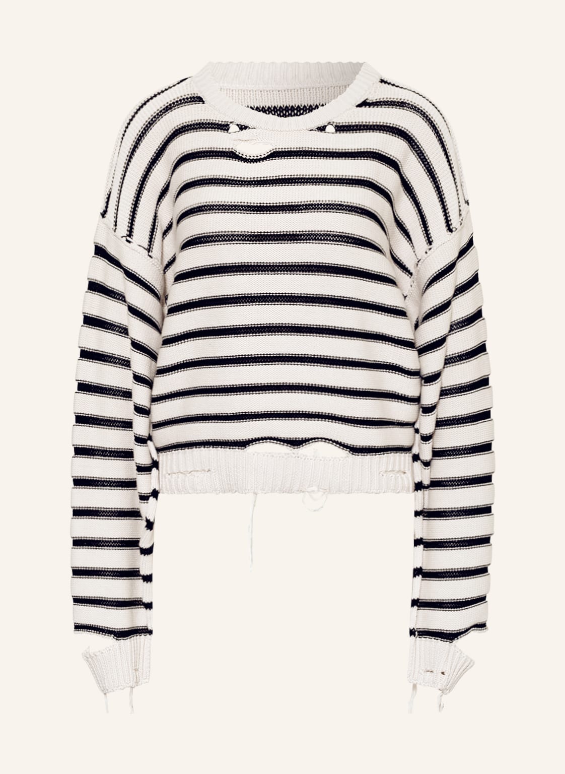 Image of mm6 Maison Margiela Pullover weiss