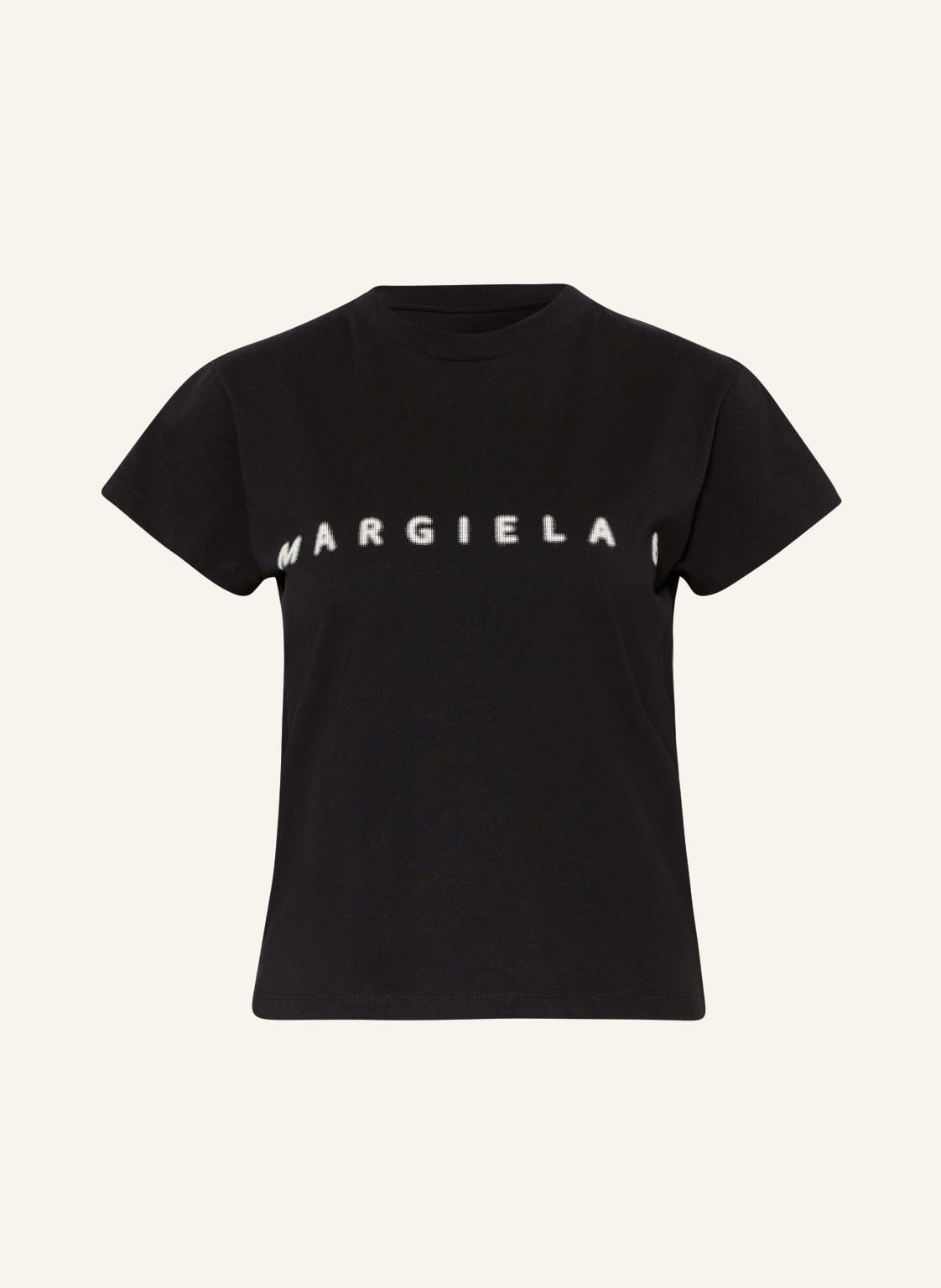 Image of mm6 Maison Margiela T-Shirt schwarz