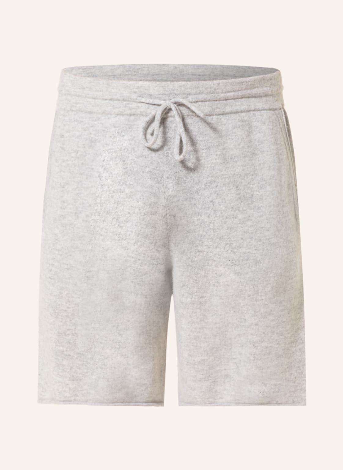 Image of Ftc Cashmere Strickshorts Aus Cashmere grau