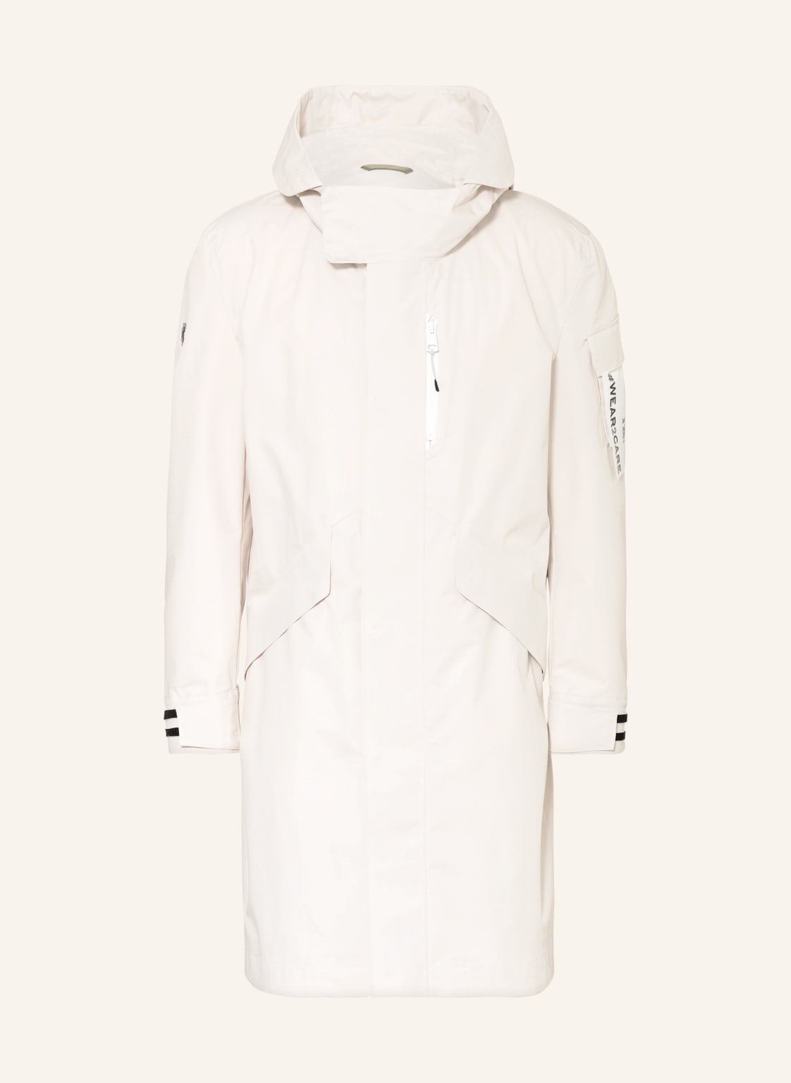 Image of Strellson Parka Fused weiss