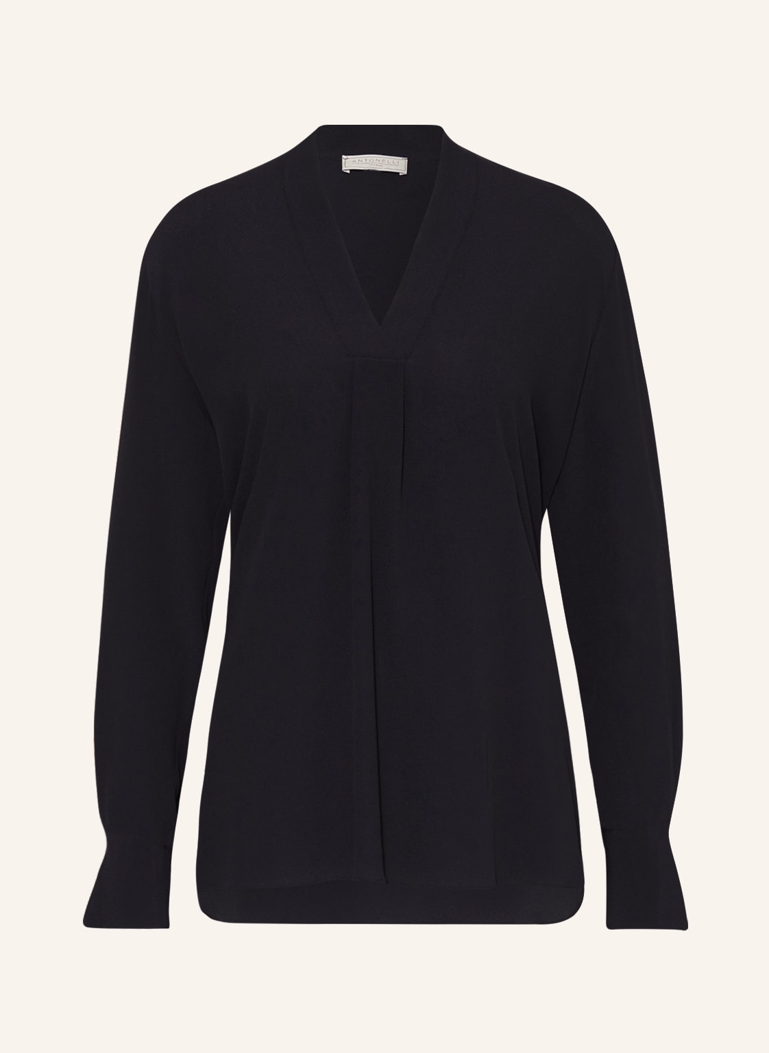 Image of Antonelli Firenze Blusenshirt Mit Seide blau