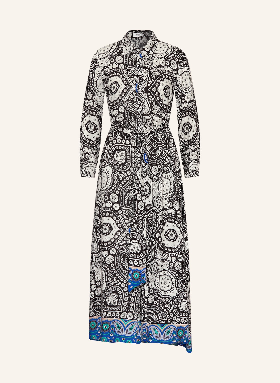 Image of Replay Hemdblusenkleid schwarz