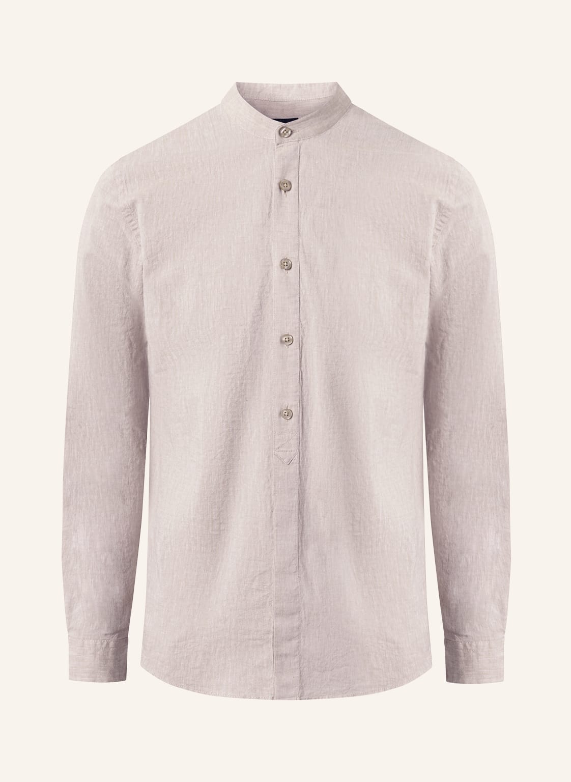 Image of Strellson Hemd Conell Comfort Fit Mit Leinen beige