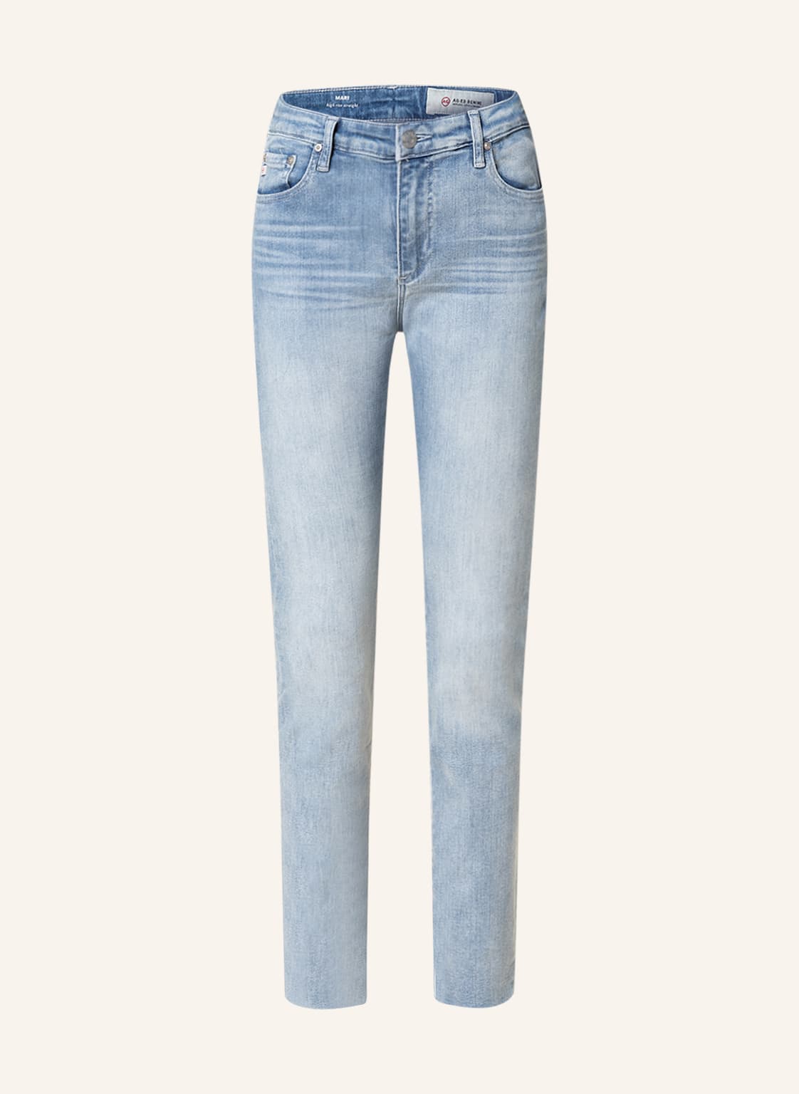 Image of Ag Jeans Straight Jeans Mari blau