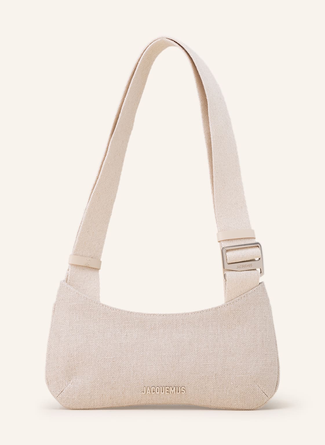 Image of Jacquemus Umhängetasche Le Bisou beige
