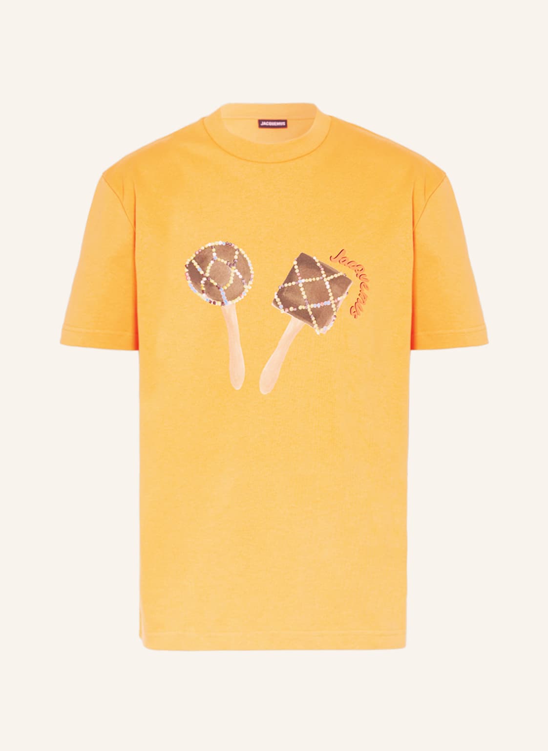Image of Jacquemus T-Shirt Le Tshirt Maraca gelb
