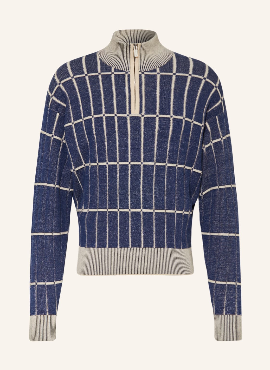 Image of Jacquemus Troyer Le Pull Malha blau