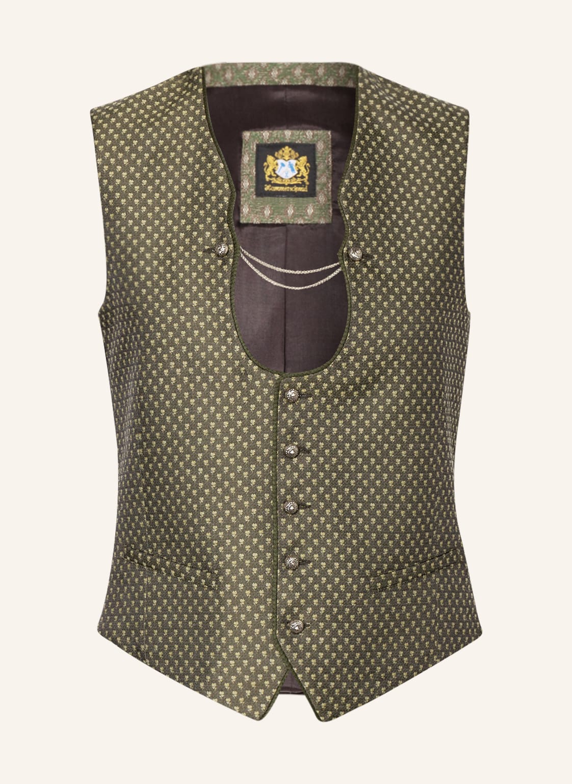 Image of Hammerschmid Trachtenweste Xaver Slim Fit gruen