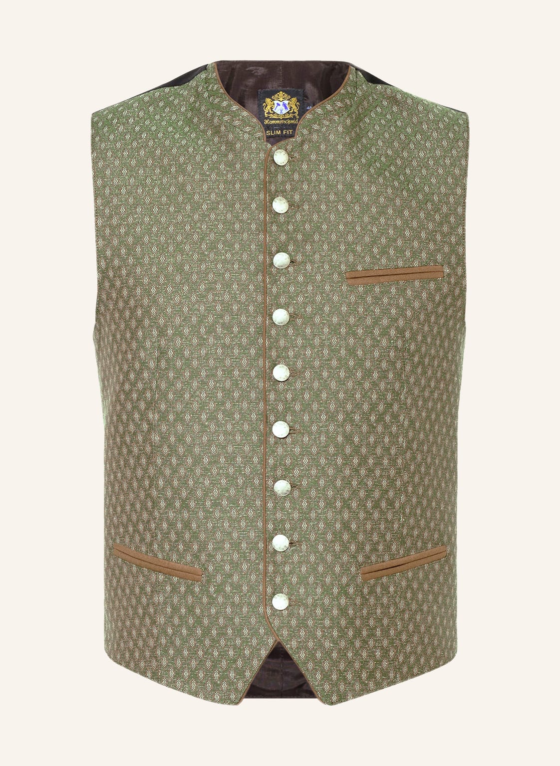 Image of Hammerschmid Trachtenweste Jannik Slim Fit gruen