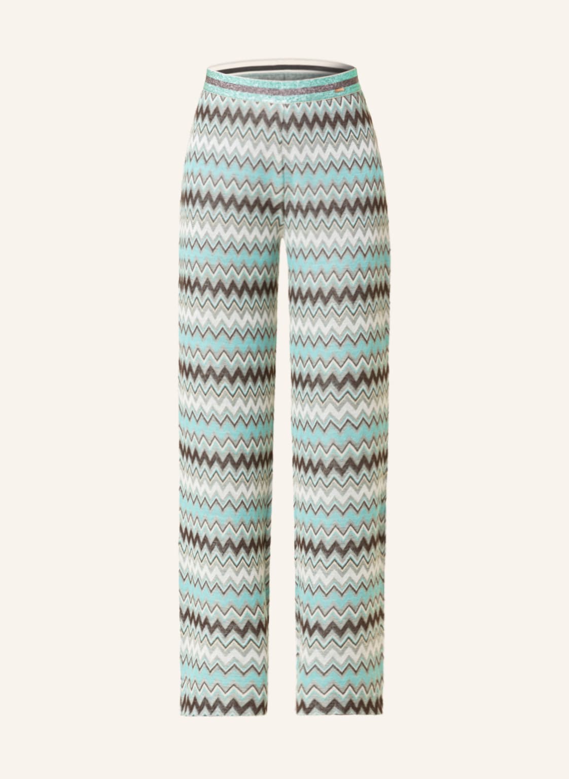 Image of Cinque Strickhose Cizana Mit Glanzgarn blau