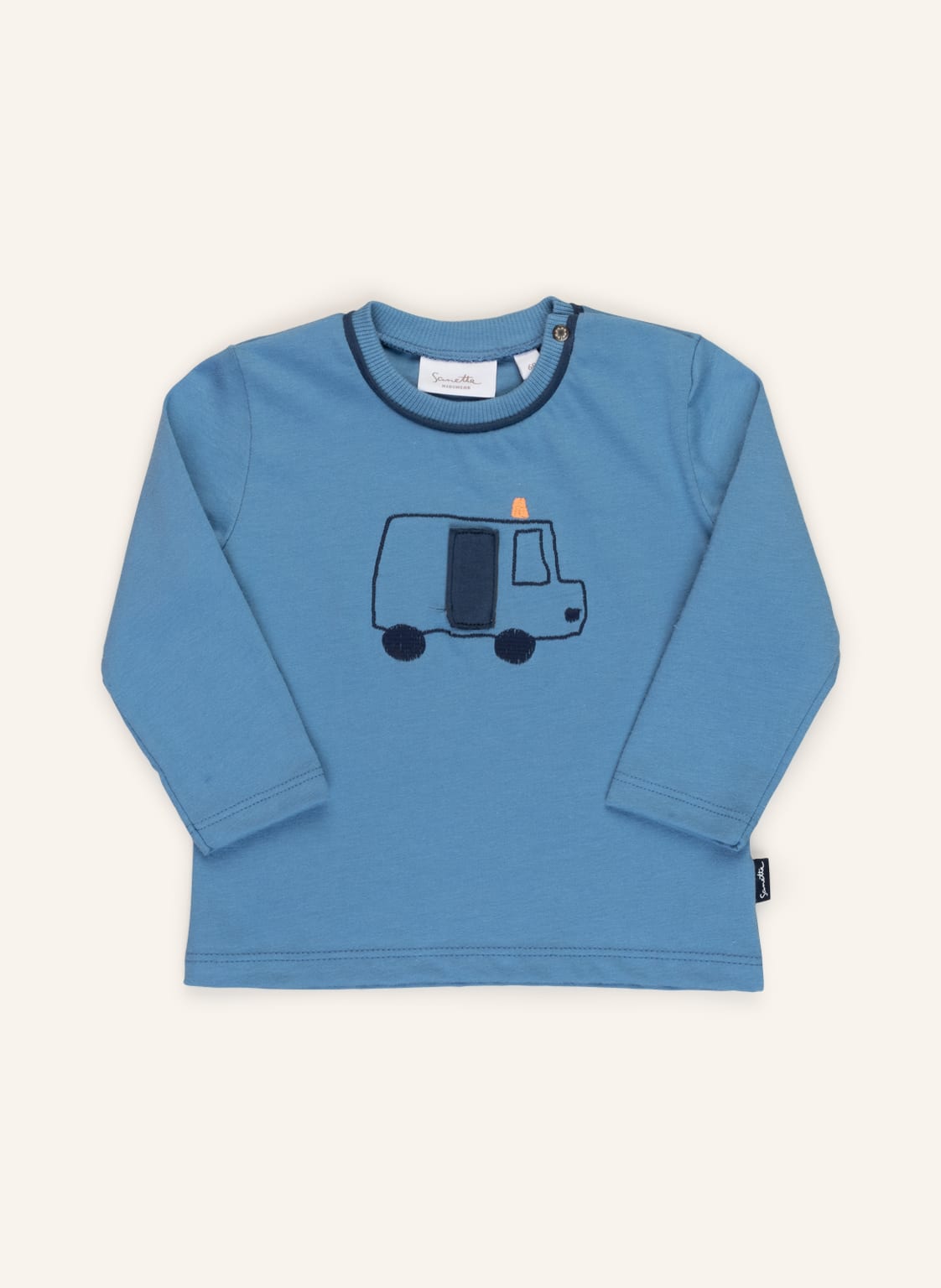 Image of Sanetta Kidswear Longsleeve blau