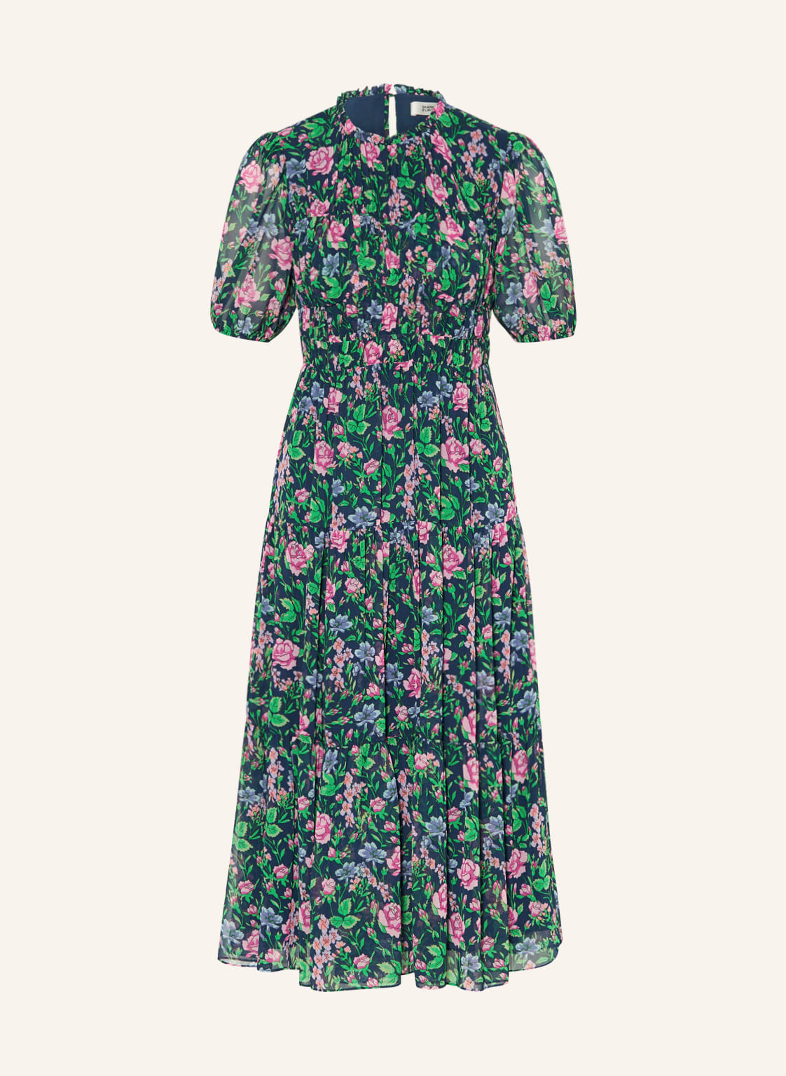Image of Diane Von Furstenberg Kleid Blossom blau
