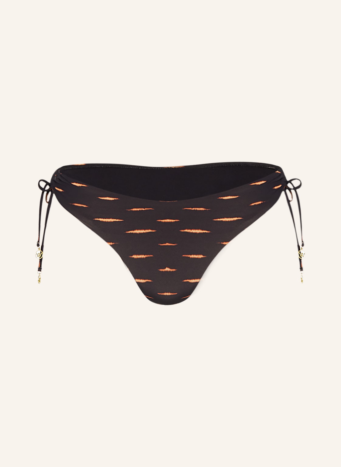 Image of Watercult Brazilian-Bikini-Hose Eclectic Flames schwarz