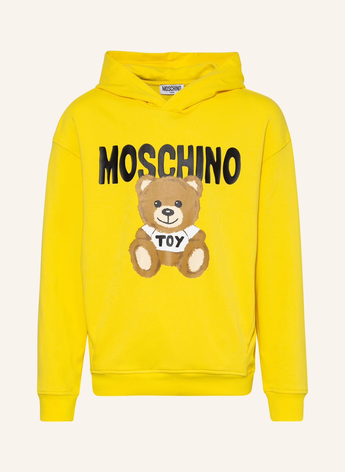 Image of Moschino Hoodie gelb