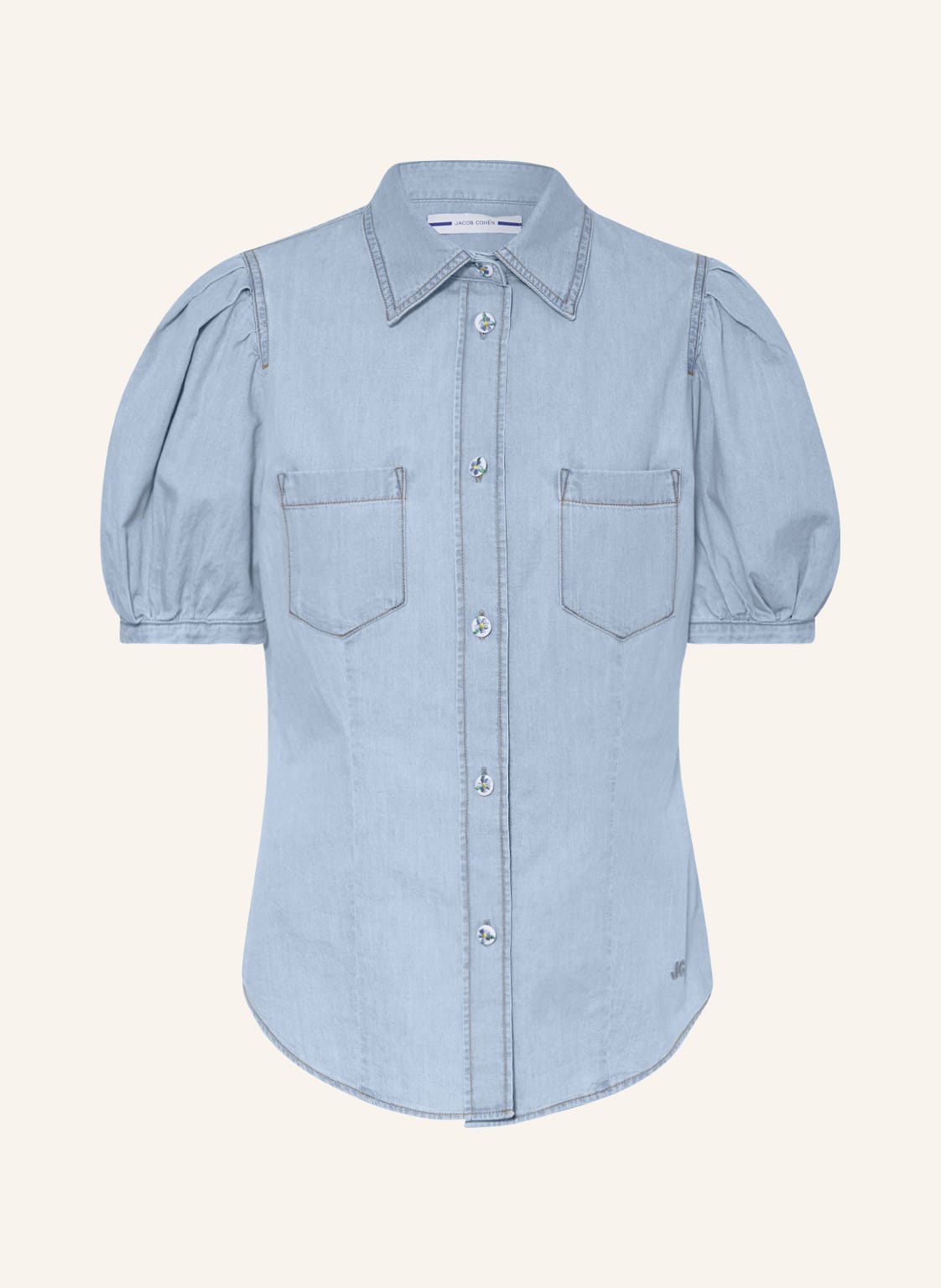 Image of Jacob Cohen Jeansbluse blau
