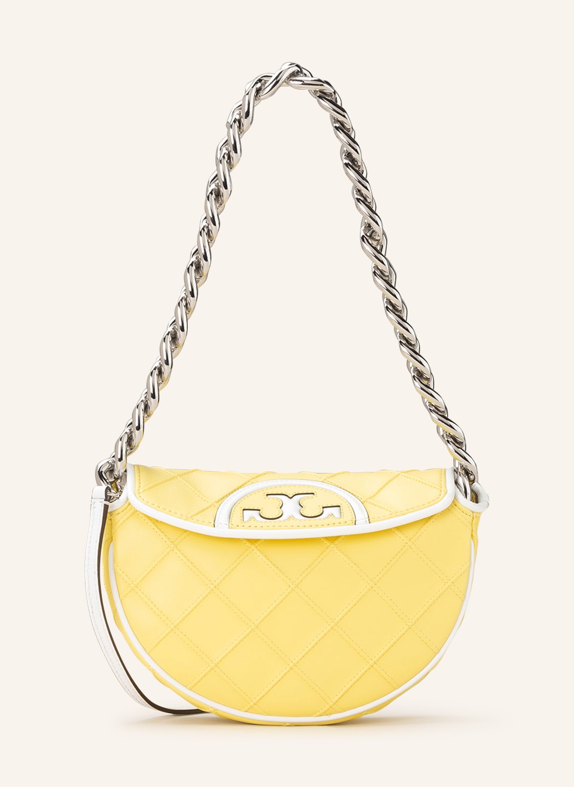 Image of Tory Burch Schultertasche Fleming gelb