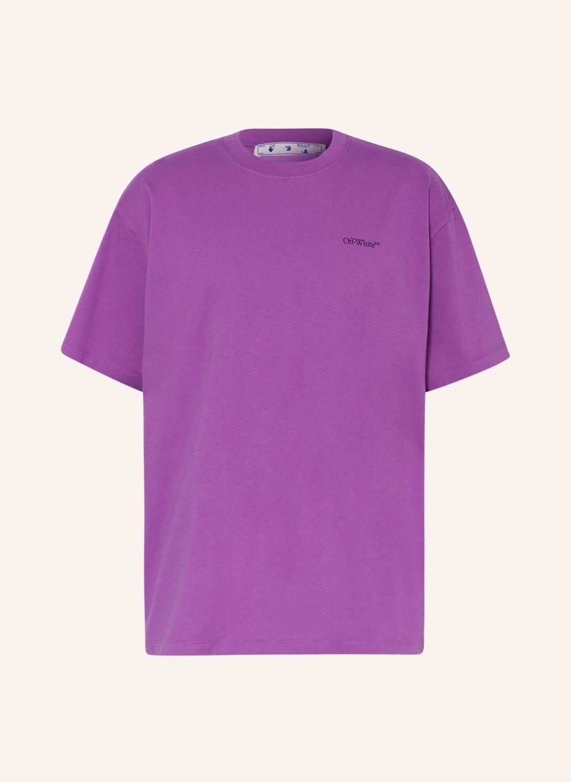 Image of Off-White Oversized-Shirt violett