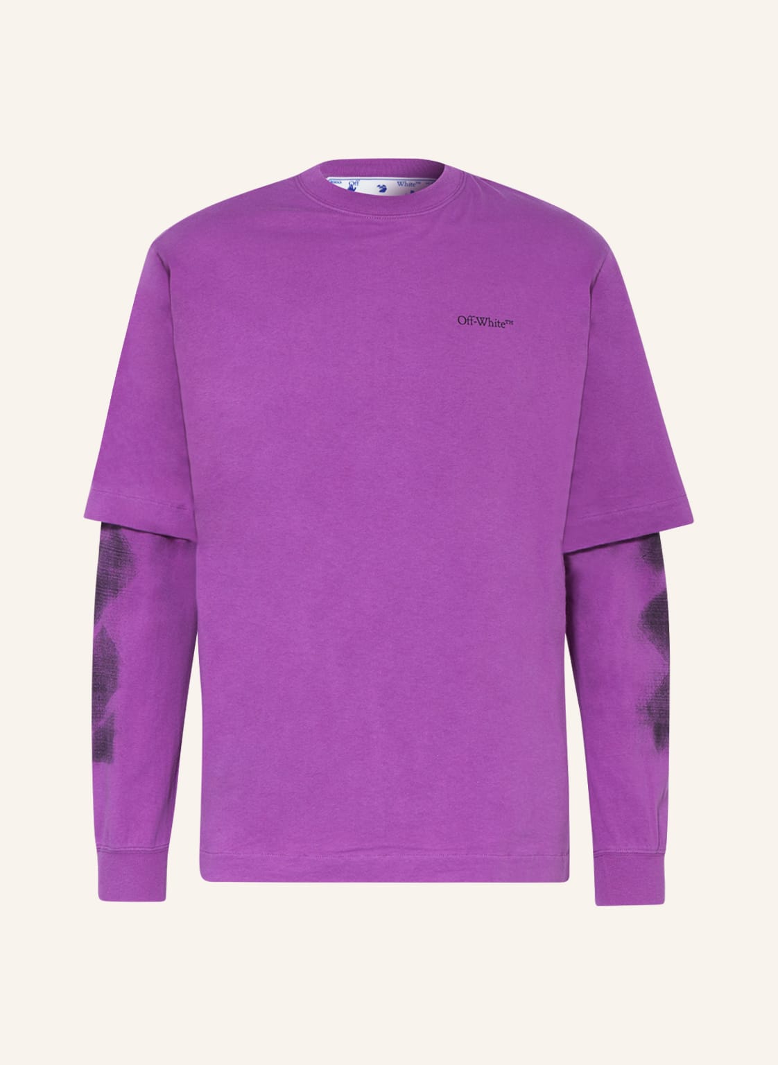 Image of Off-White Longsleeve violett