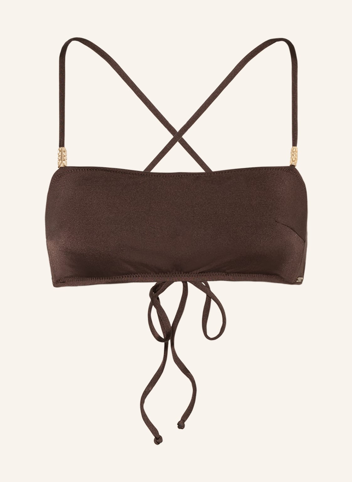 Image of Banana Moon Couture Bandeau-Bikini-Top Carmena braun