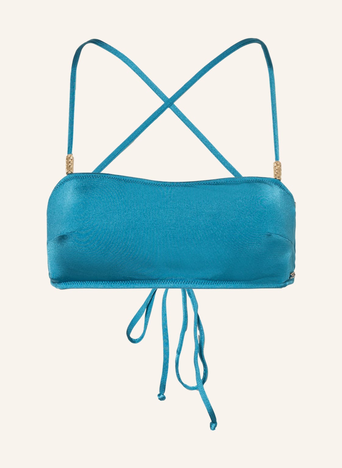 Image of Banana Moon Couture Bandeau-Bikini-Top Carmena blau