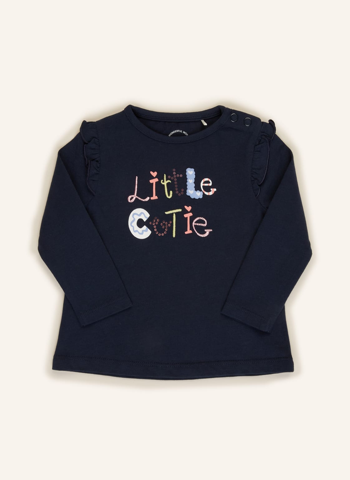 Image of S.Oliver Red Longsleeve Mit Rüschen blau