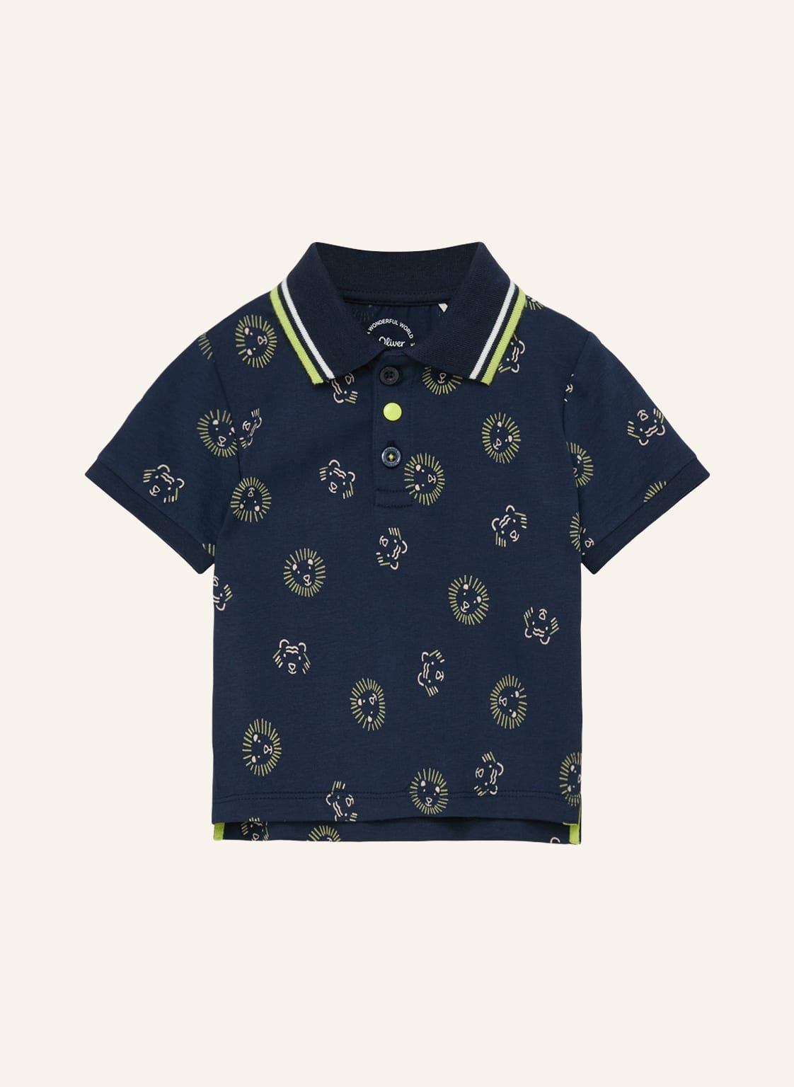 Image of S.Oliver Red Jersey-Poloshirt blau